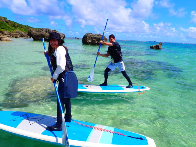 宮古島　ビーチSUP