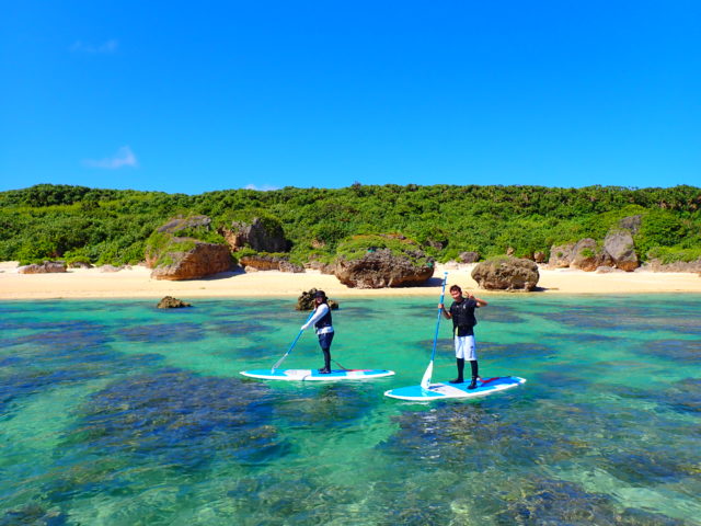 宮古島　ビーチSUP