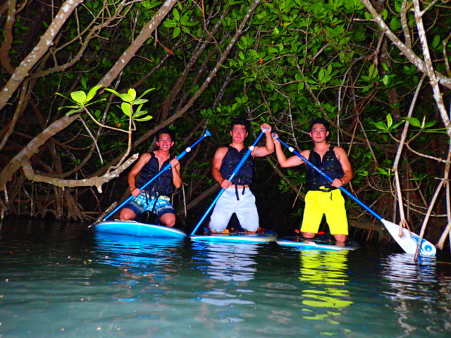 宮古島　ナイトSUP