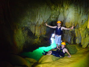 宮古島旅行でパンプキンホール探検ツアーに参加