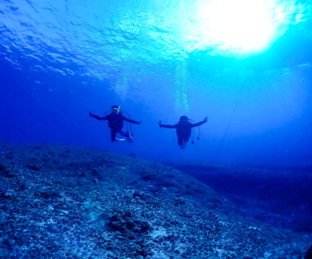 宮古島の体験ダイビング