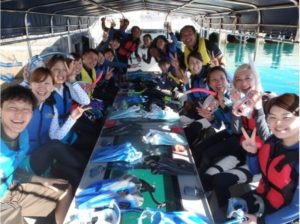 伊良部島のグラスボート