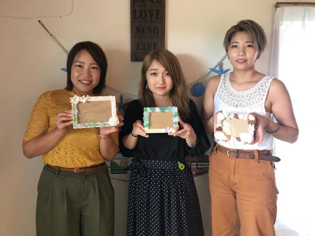 完成したフォトフレーム