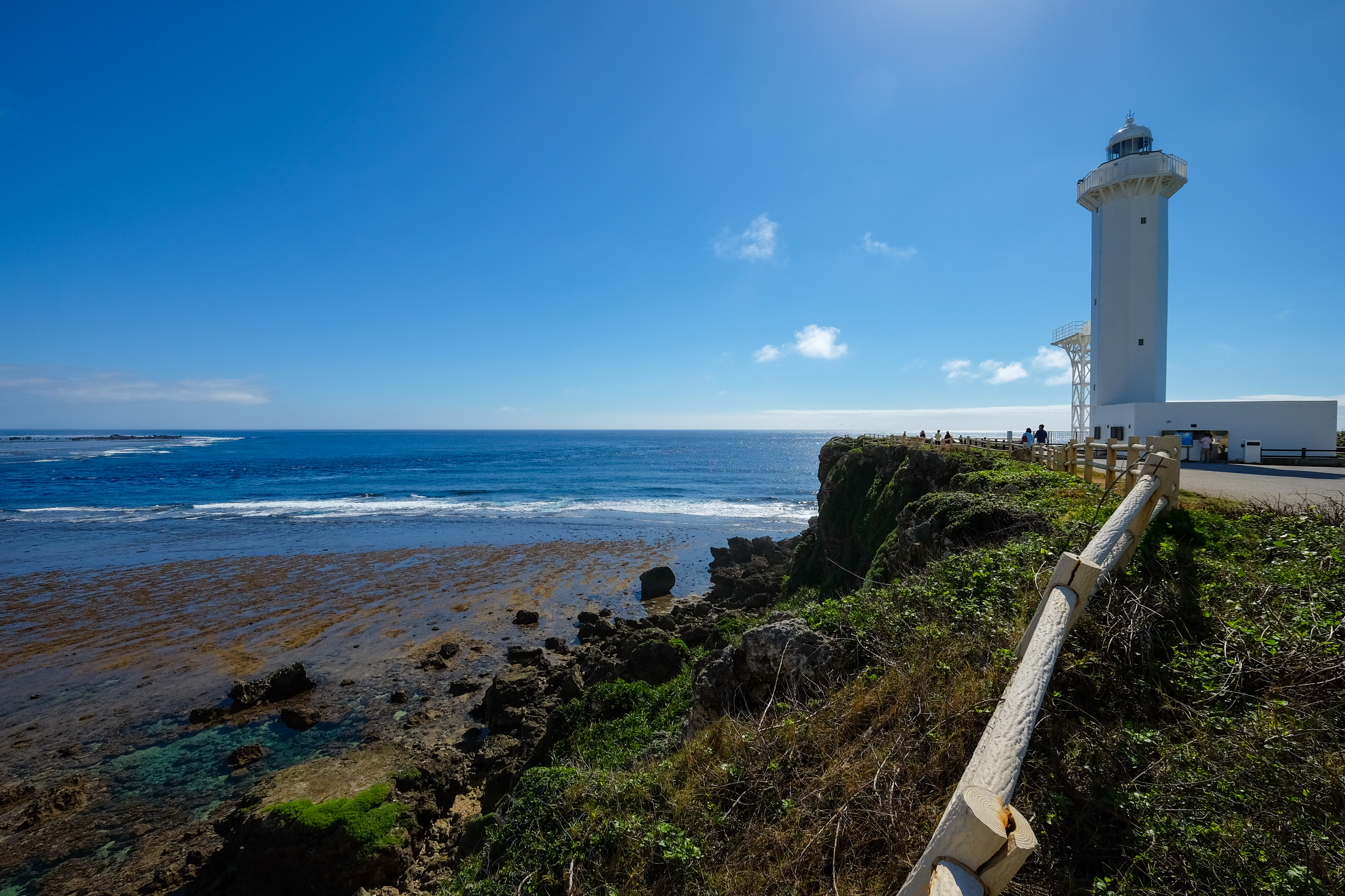 宮古島のドライブスポットの東平安名崎