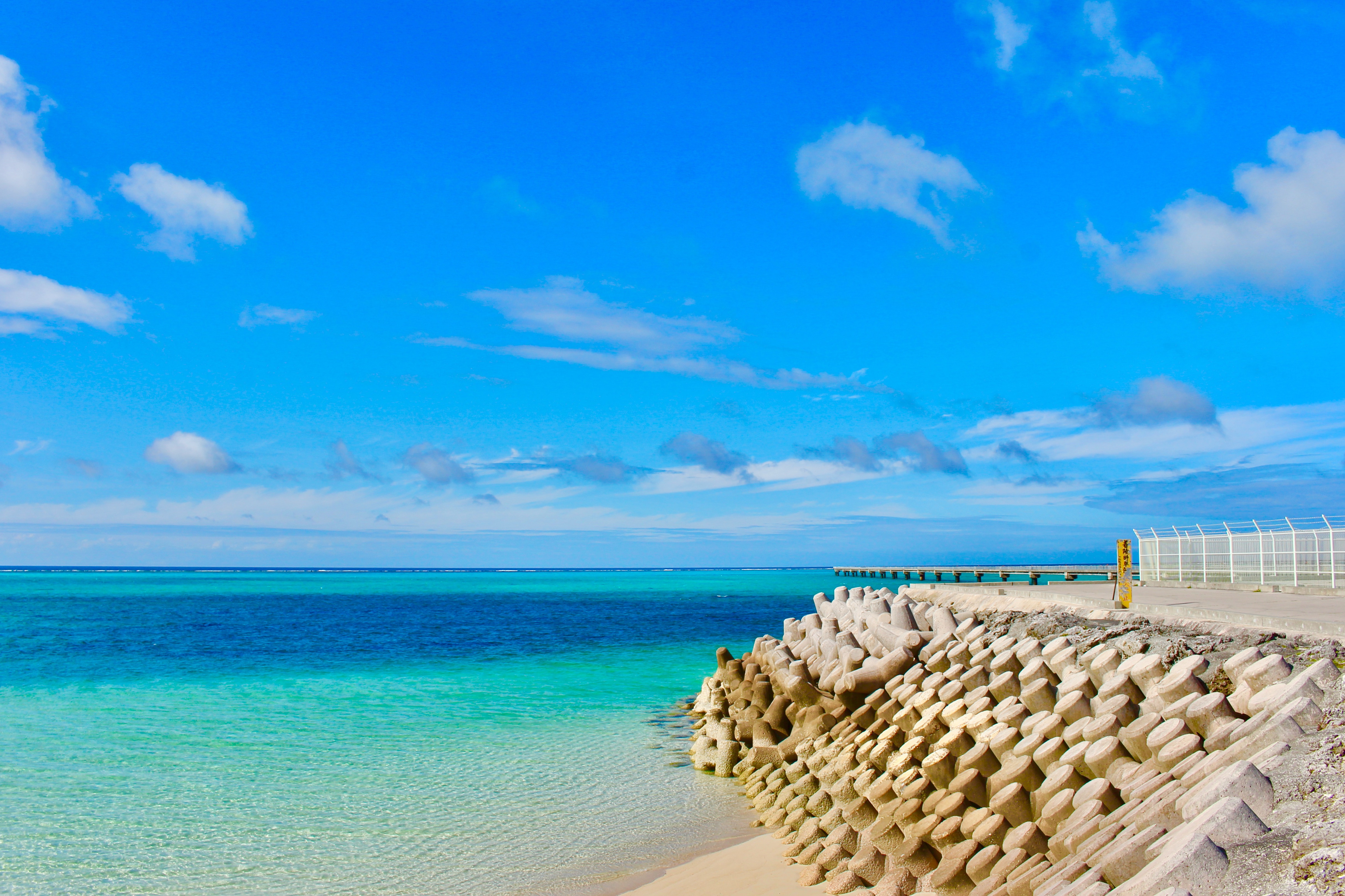 宮古島のドライブスポットの下地空港