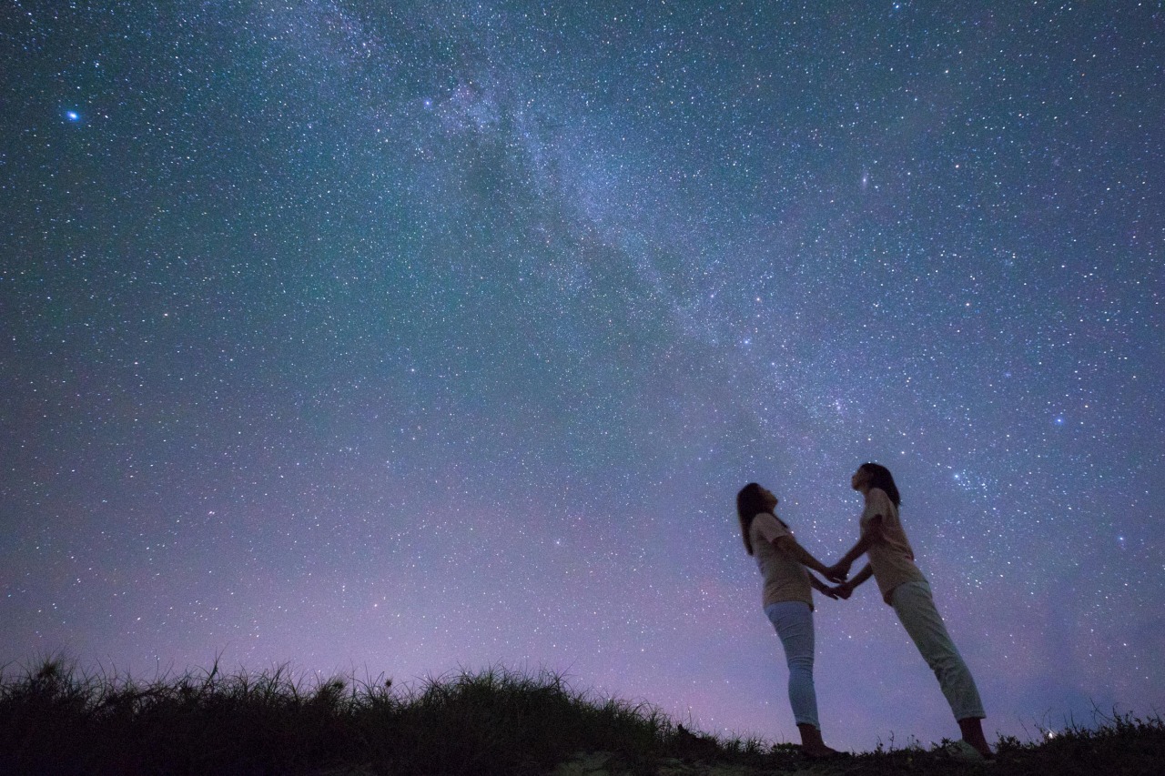 女子旅で星空フォトツアー