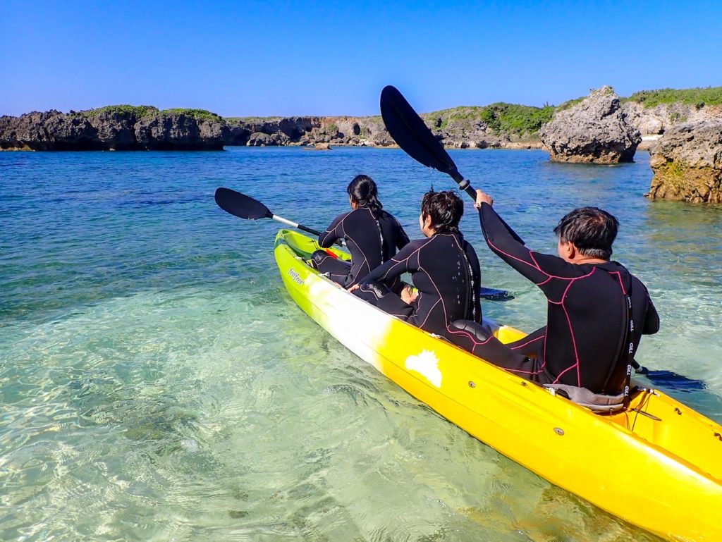 宮古島のシーカヤック
