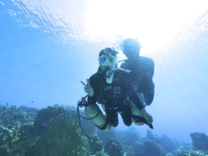 宮古島の体験ダイビング