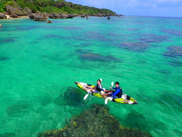宮古島　ビーチカヌー