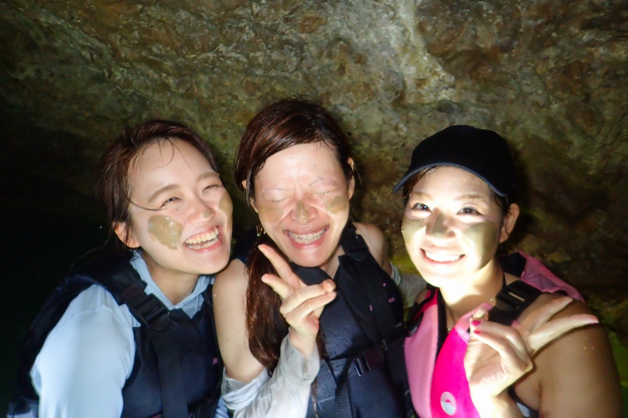 クチャで肌パック