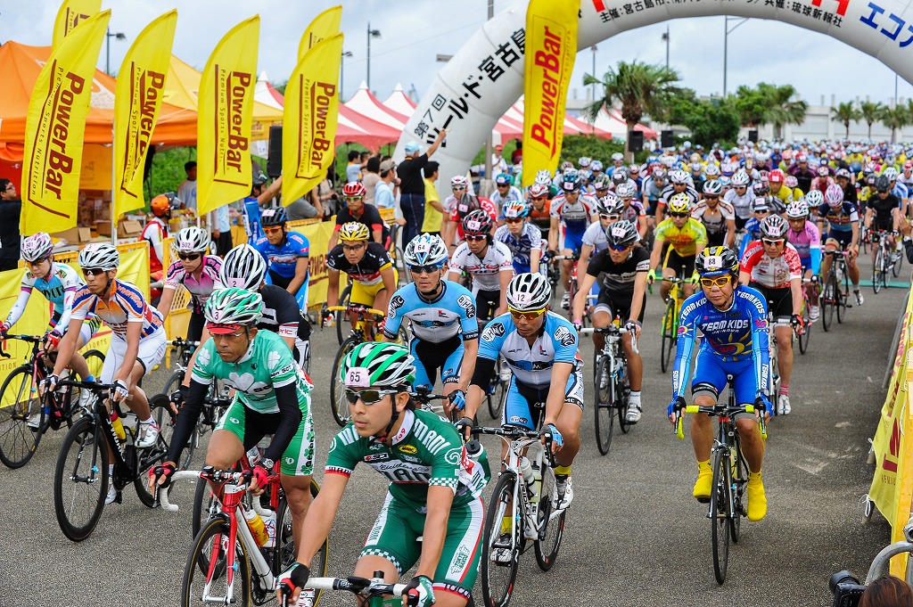 宮古島の６月のイベントのツール・ド・宮古島