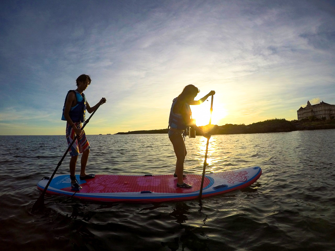 サンセットSUP
