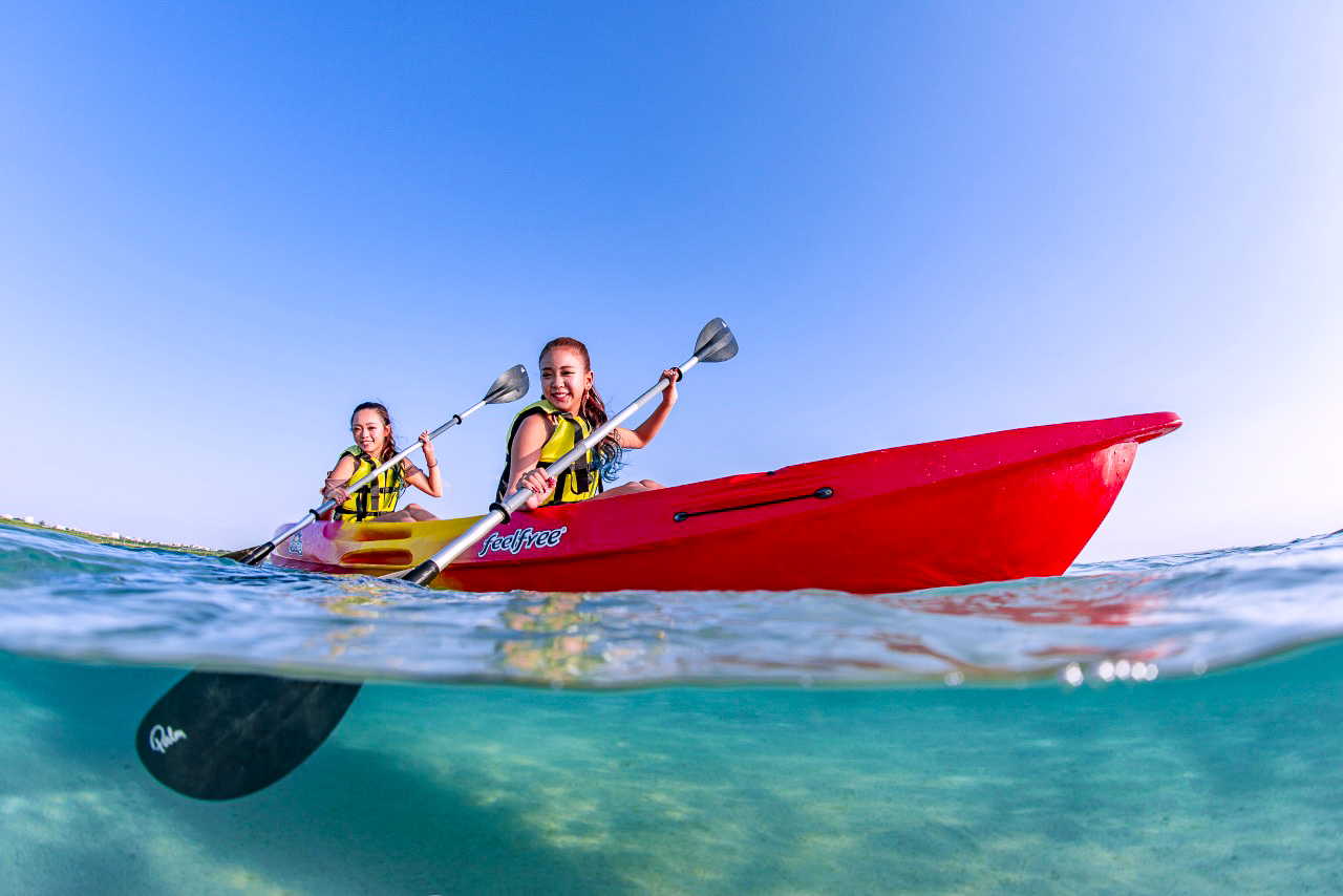 宮古島でのシーカヤック