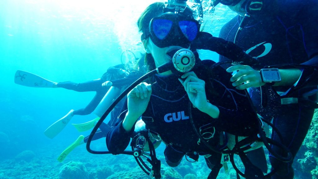 宮古島の体験ダイビングツアー