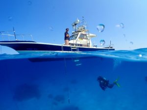 宮古島のダイビング取得講座に参加