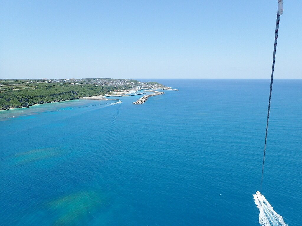 宮古島のパラセーリングツアー