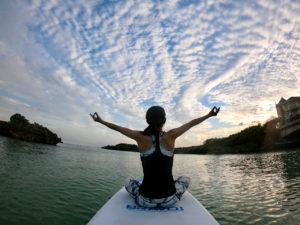 宮古島のSUPヨガ