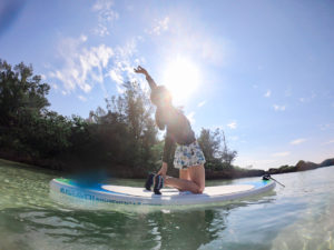宮古島のSUPヨガ