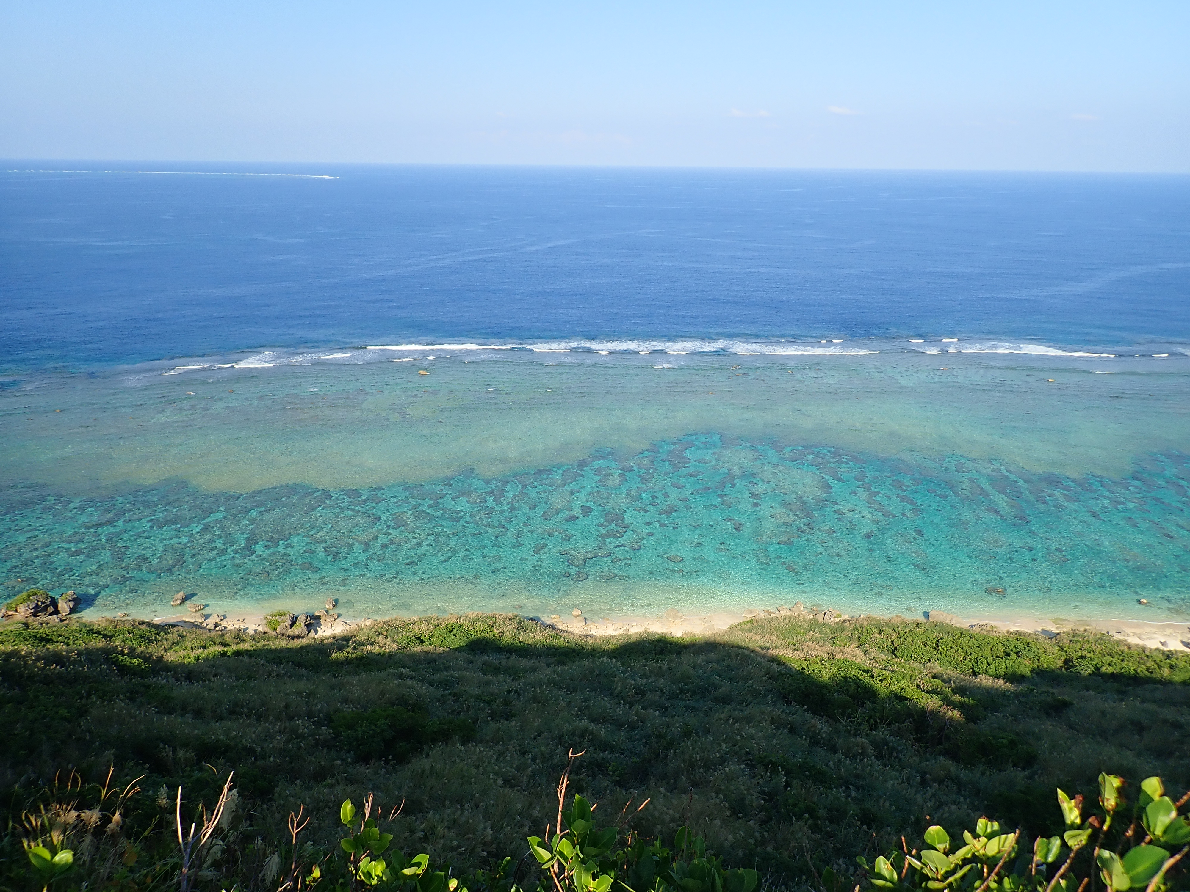 宮古島の比嘉ロードパークからの風景