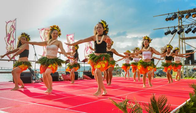 宮古島の11月のカギマナフラ