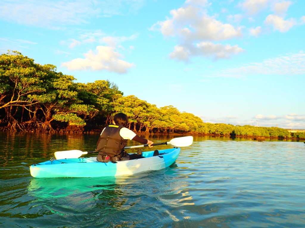 宮古島のカヤック