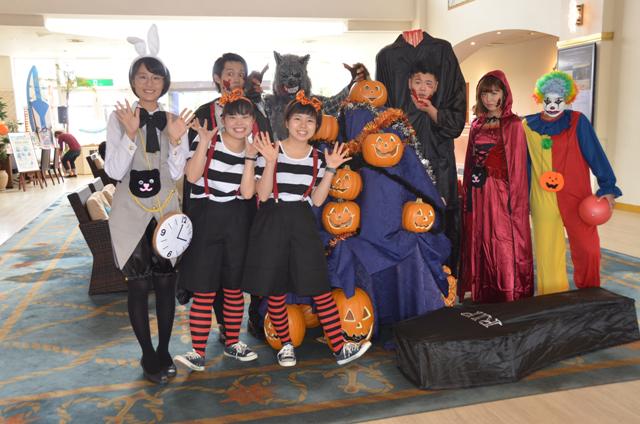 宮古島の11月のシギラリゾートのハロウィン