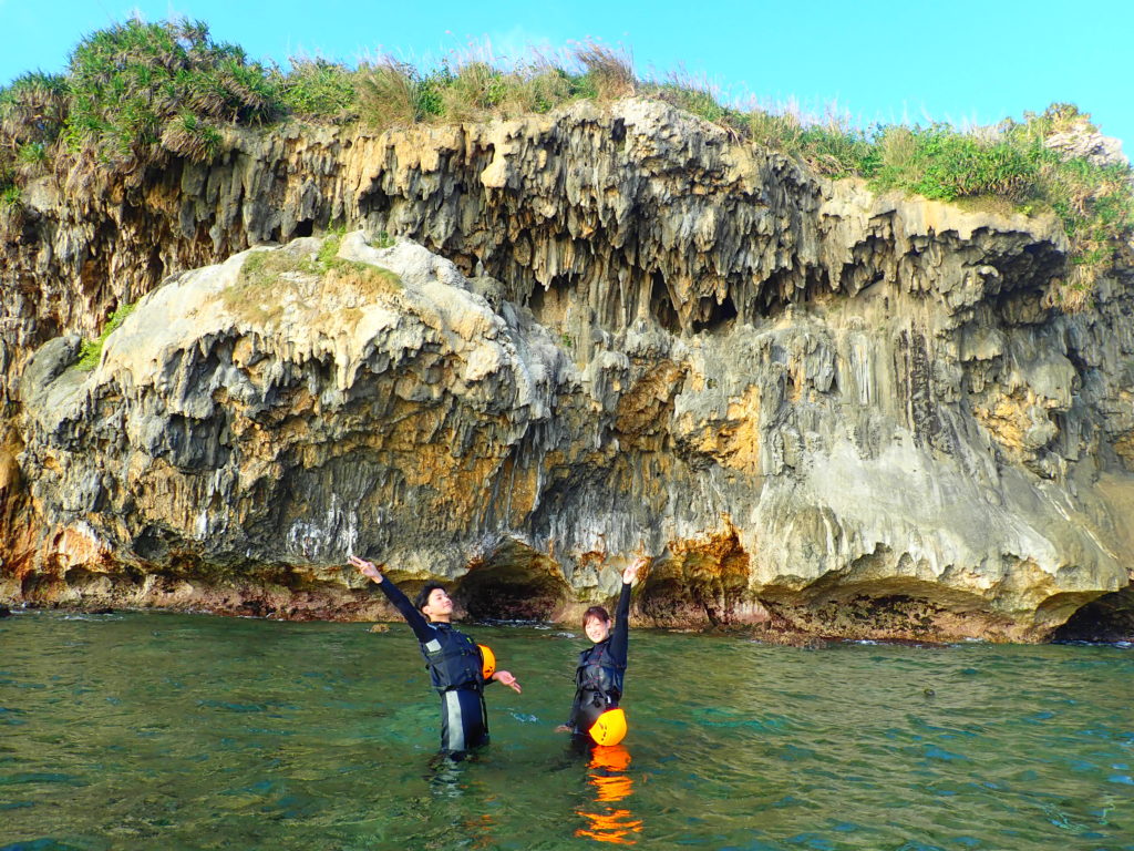 宮古島鍾乳洞のパンプキンホール