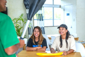 ツアー前にカヤック講習