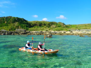宮古島のカヌー