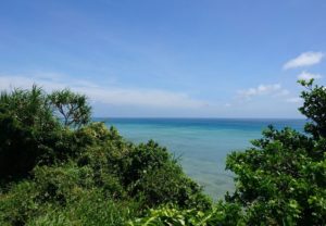 宮古島の観光スポットの狩俣遠見台