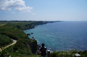 宮古島の観光スポットの七又海岸・ムイガー
