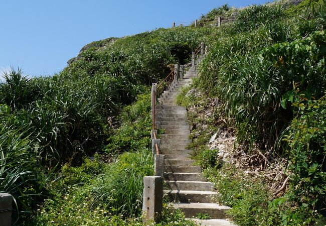 宮古島の観光スポットの七又海岸・ムイガー