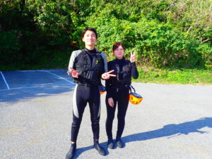 宮古島鍾乳洞のパンプキンホール