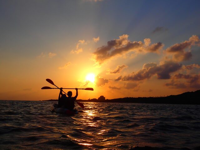 宮古島　サンセットカヌー