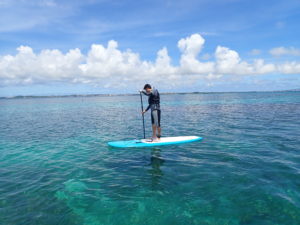 宮古島　伊良部島　SUP