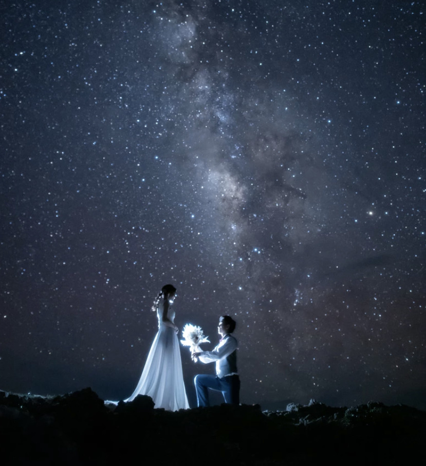 【宮古島/夜】当日予約OK☆フォトコンテスト受賞のカメラマンがご案内！SNSで大人気の星空フォトツアー★通常プラン6枚前後（No.989）