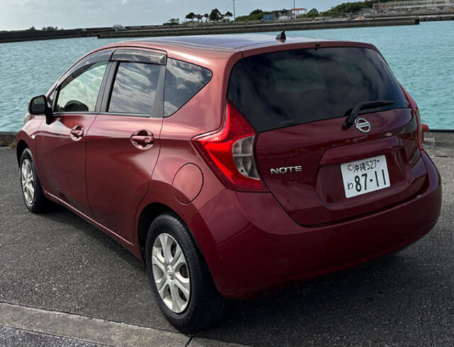 ノート　赤　後部