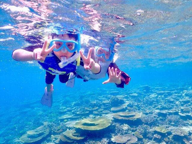八重干瀬　シュノーケリング