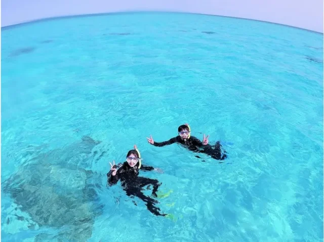 シュノーケリング　初心者　宮古島