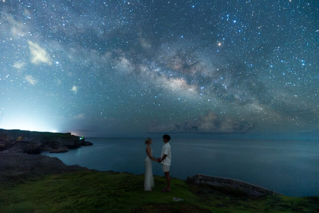 【宮古島/夜】当日予約OK☆天の川や夜空の絶景を見に行こう♪星空撮影スタンダードプラン15枚以上・30分撮り放題《返金保証付き》