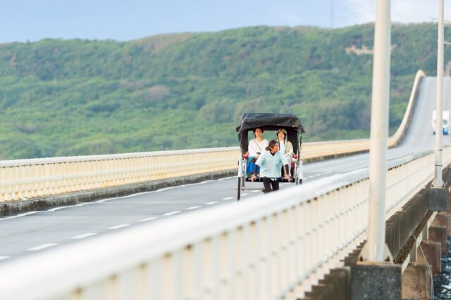 宮古島 人力車 来間大橋