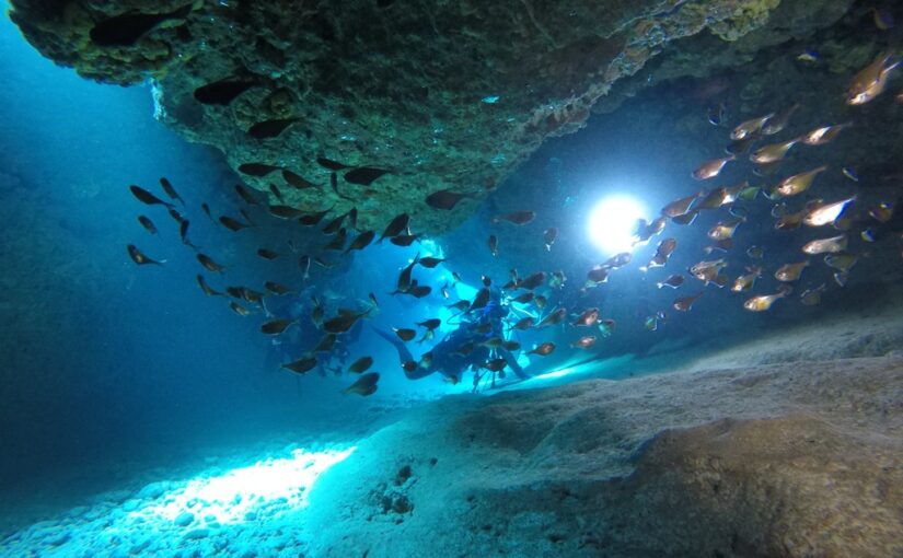 diving