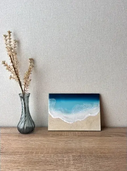 【宮古島/約1.5時間】3歳から楽しめる！A5サイズで描く本格的なレジンアート体験＜雨の日・当日予約OK＞空港から5分！（No.900）