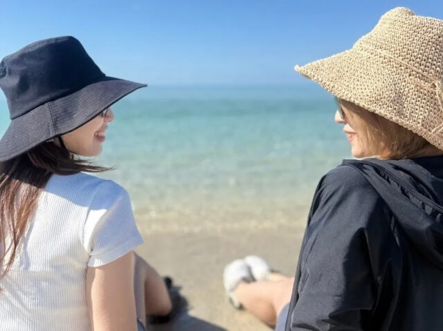 ユニの浜 SUP ドローン