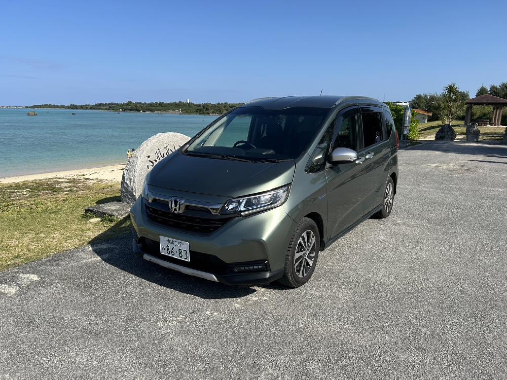 【宮古島・レンタカー】コンパクトミニバン◆フリード / ホンダ《最大5名乗り》カーナビ標準装備・空港送迎付き(No.r53)