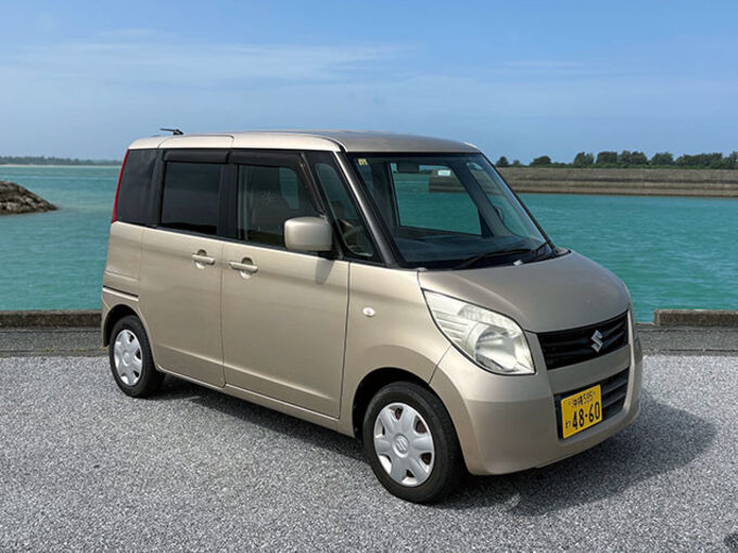 宮古島ドライブに便利な軽レンタカースズキパレット