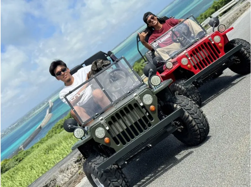 【宮古島/伊良部島/約2.5時間】宮古島初☆EVミニジープで伊良部島の絶景をドライブ！自由きままな貸切ツアー《写真・動画プレゼント》（No.764）