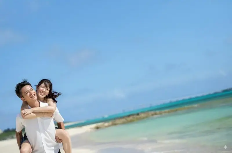 【宮古島/約30分】0歳から参加できる♪前浜ビーチで30分以内のお手軽フォトプラン！当日納品ですぐにシェア☆早朝撮影OK◎〈口コミ投稿で＋5カット特典あり〉（No.765）