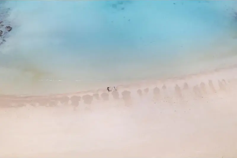 【宮古島/約30分】前浜ビーチ絶景ドローンフォト♪30分以内だからお子様も安心！早朝撮影可能☆当日納品ですぐにシェア◎〈レビュー投稿で＋5カット特典あり〉（No.767）