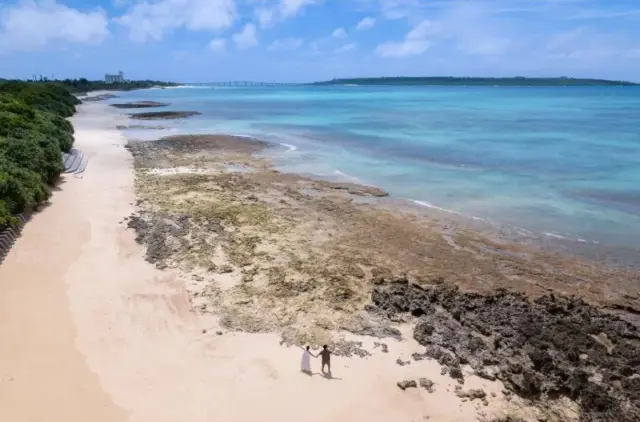 珍しいドローンフォトツア―